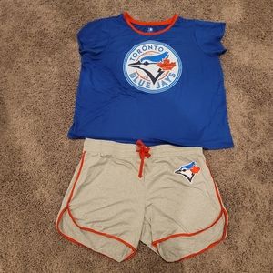 Blue Jays Tee & Short **genuine**